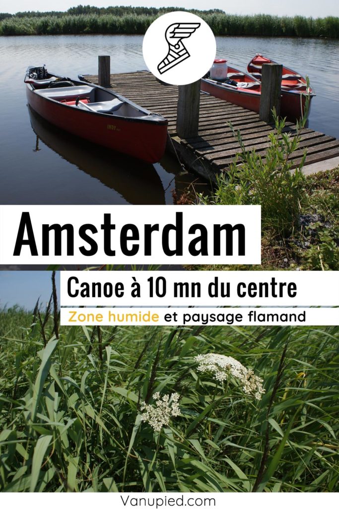 Rando-canoe dans les zones humides à 10 mn d'Amsterdam.