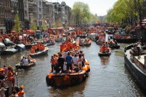 Amsterdam : Fête du roi et fête nationale néerlandaise