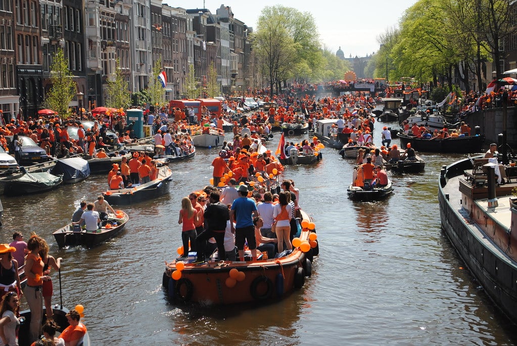 Fête du roi le 27 avril à Amsterdam - Photo de Vinicius Pinheiro -Licence CCBYSA 2.0