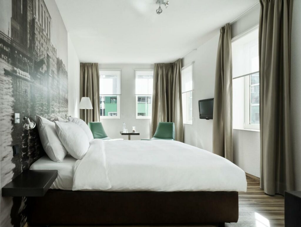 Chambre de l'hotel Inntel Hotels Amsterdam Zaandam à Amsterdam.