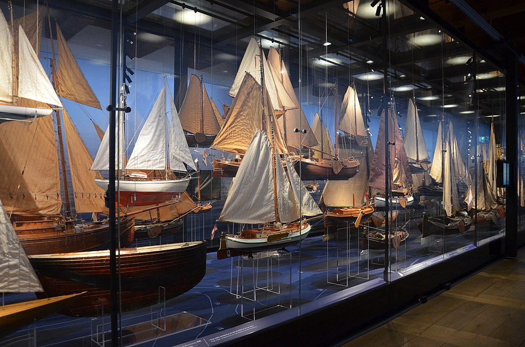 A l'intérieur du musée de la marine à Amsterdam - Photo de Steven Lek