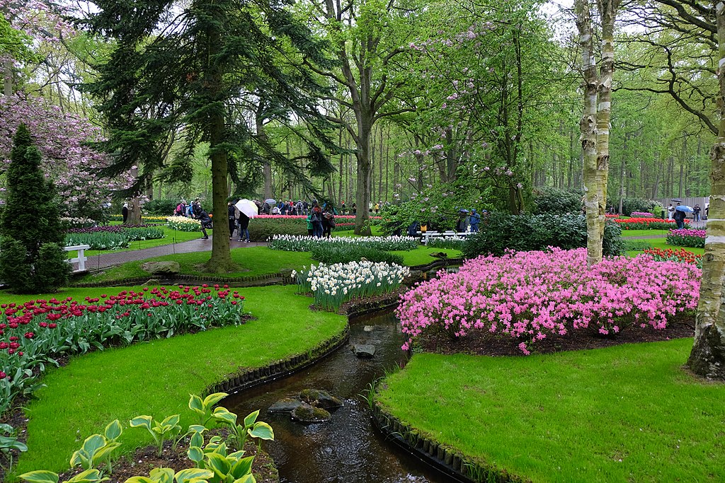 Jardin de Keukenhof près d'Amsterdam aux Pays-Bas au printemps - Photo de Julien Chatelain