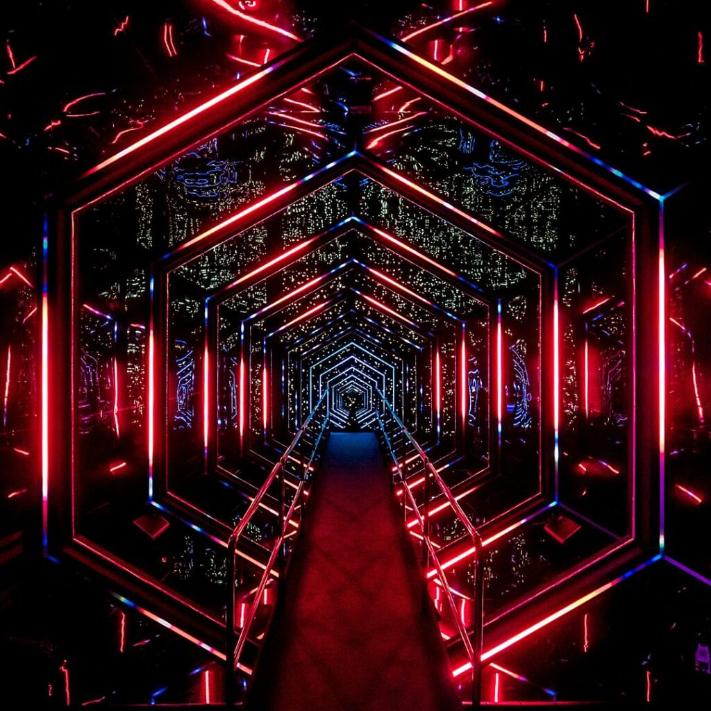 Amaze, spectacle son et lumière à Amsterdam.