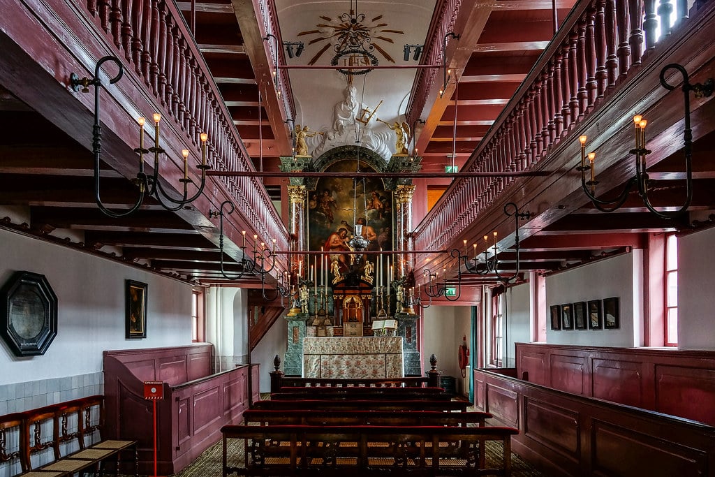 Amstelkring ou "Le bon dieu au grenier", église catholique clandestine d'Amsterdam - Photo de Tine van Voorst
