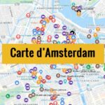 Carte d&rsquo;Amsterdam (Pays-Bas) : Plan détaillé gratuit et en français à télécharger