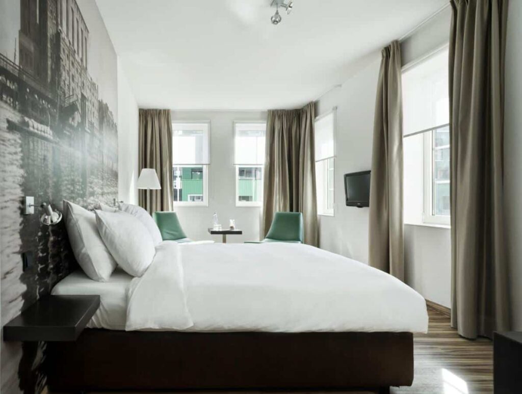 Chambre de l'hotel Inntel Hotels Amsterdam Zaandam à Amsterdam.