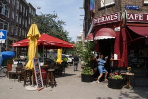 Pijp à Amsterdam, quartier « populaire » et bon vivant