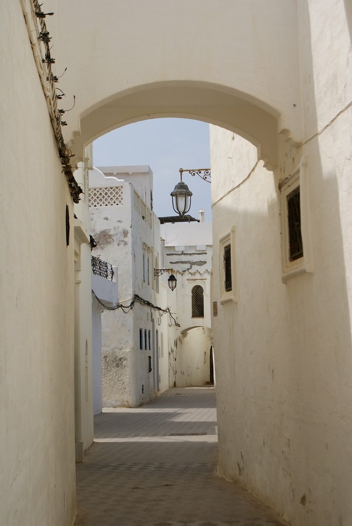 La médina d’Asilah est propre et tranquille voire un peu ennuyante