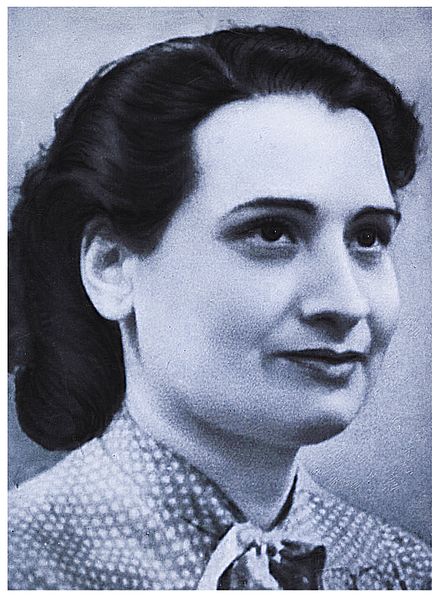 Danielle Casanova, militante politique française morte du Typhus à Auschwitz.