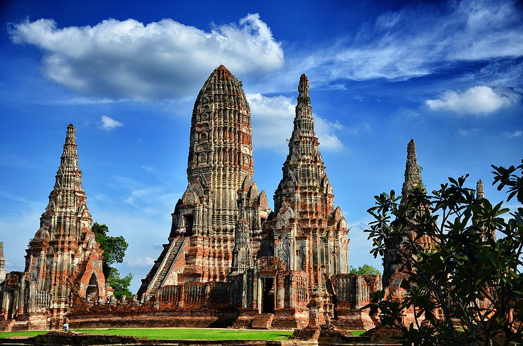 Temple Wat Chaiwatthanaram Ayothaya à Ayutthaya - Photo de Jidapa Tansutat - Licence ccbysa 4.0