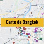 Carte de Bangkok (Thailande) : Plan détaillé gratuit et en français à télécharger