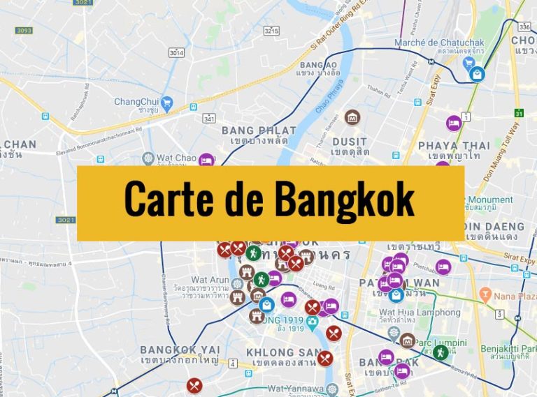 Aéroport Bangkok Rejoindre le centre ville depuis l