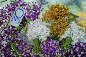 Pak Khlong Talat, Marché aux fleurs à Bangkok [Phra Nakhon]