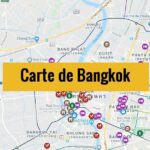 Carte de Bangkok (Thailande) : Plan détaillé gratuit et en français à télécharger