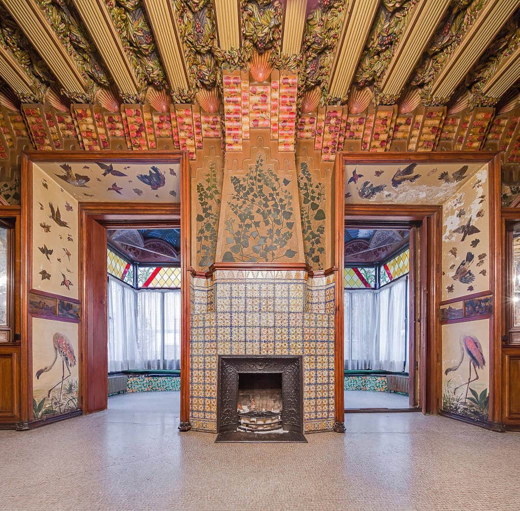 Intérieur de la Casa Vicens de Barcelone - Photo de Pol Viladoms - Licence ccbysa 4.0