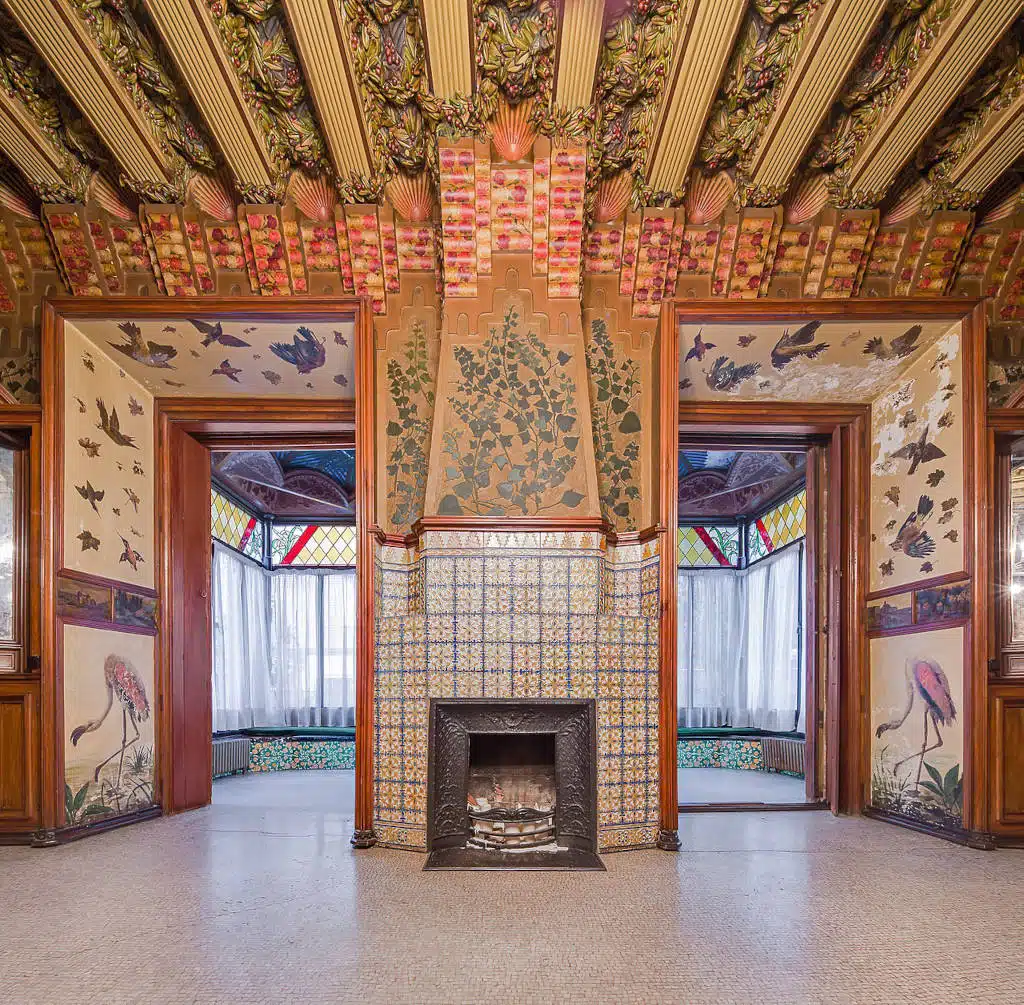 Intérieur de la Casa Vicens de Barcelone - Photo de Pol Viladoms - Licence ccbysa 4.0