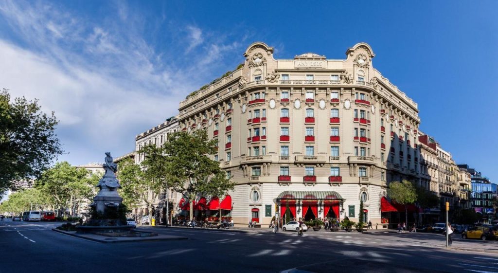 El Palace, hotel de luxe à Barcelone. 