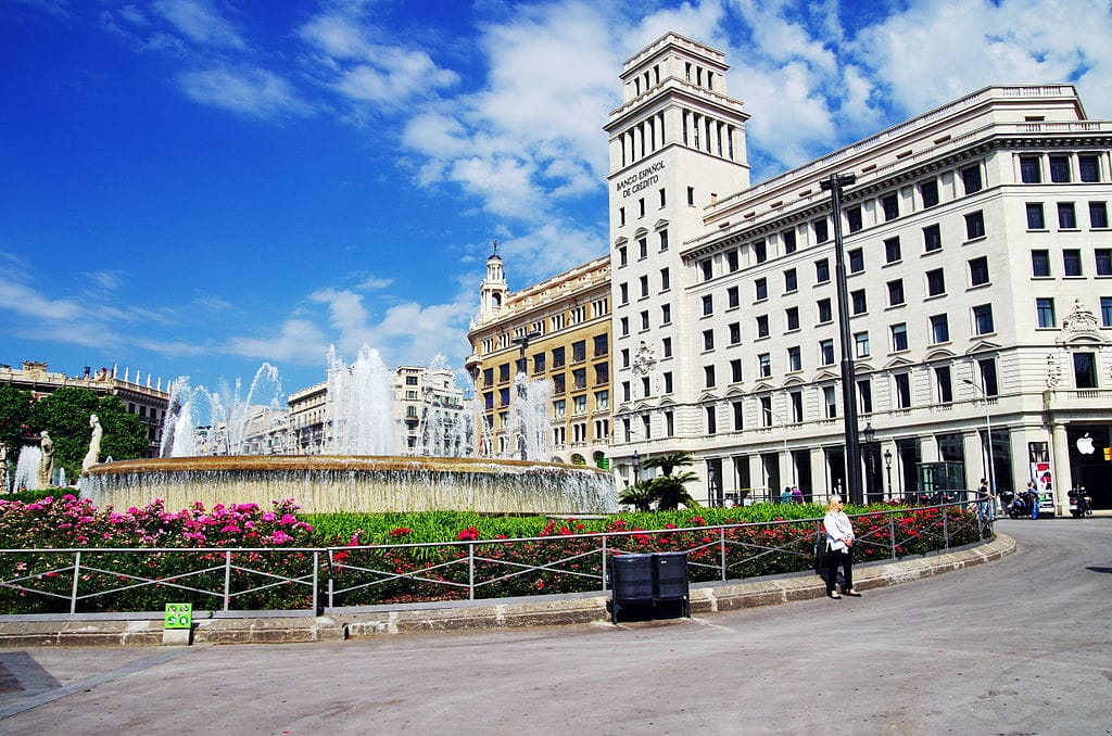 Plaza Catalunya à Barcelone - Photo de Balou46