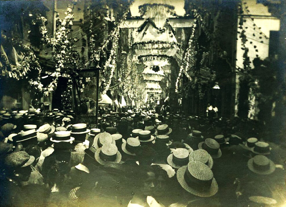 Festa mayor, fêtes de Gracia à Barcelone dans les années 1920.