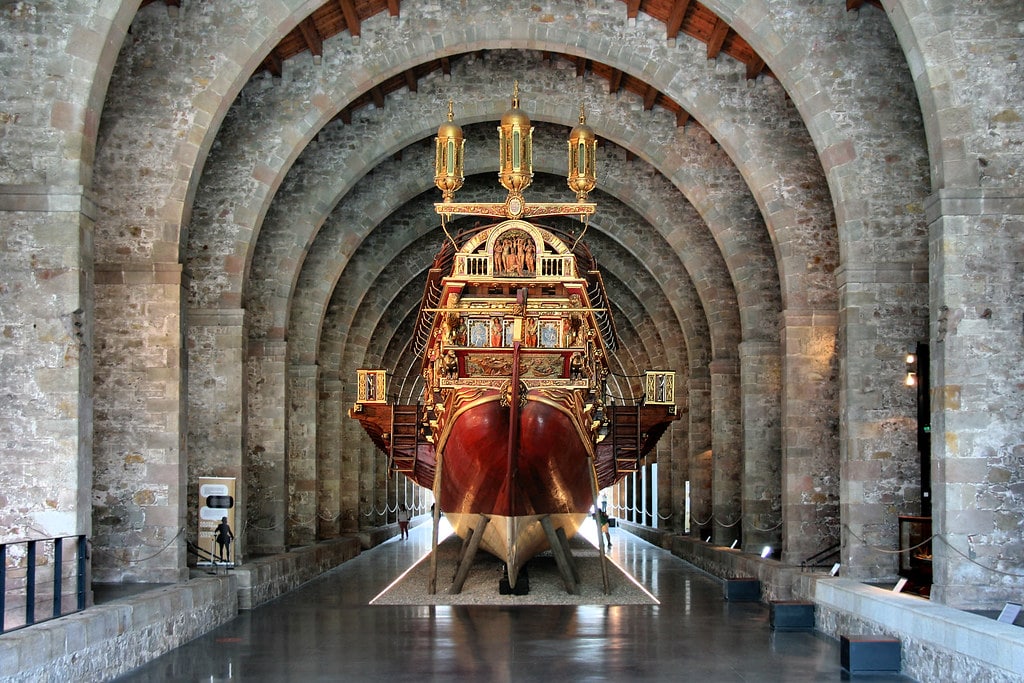 Musée de la marine dans l'ancien arsenal et chantier naval de Barcelone - Photo de Jorge Franganillo