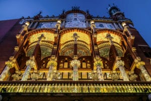 Palais de la musique catalane à Barcelone : Salle de concert superbe !