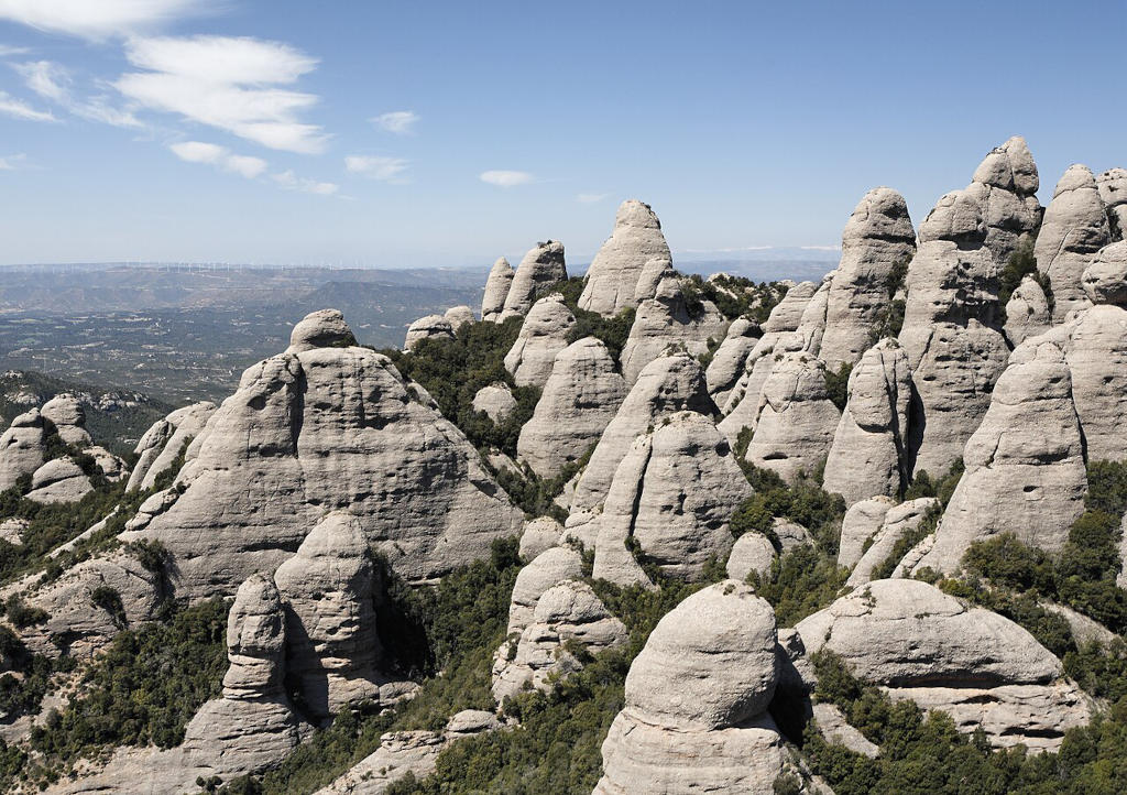 Dans le parc de Montserrat, facilement accessible depuis Barcelone - - Photo de Gencat - Licence C0