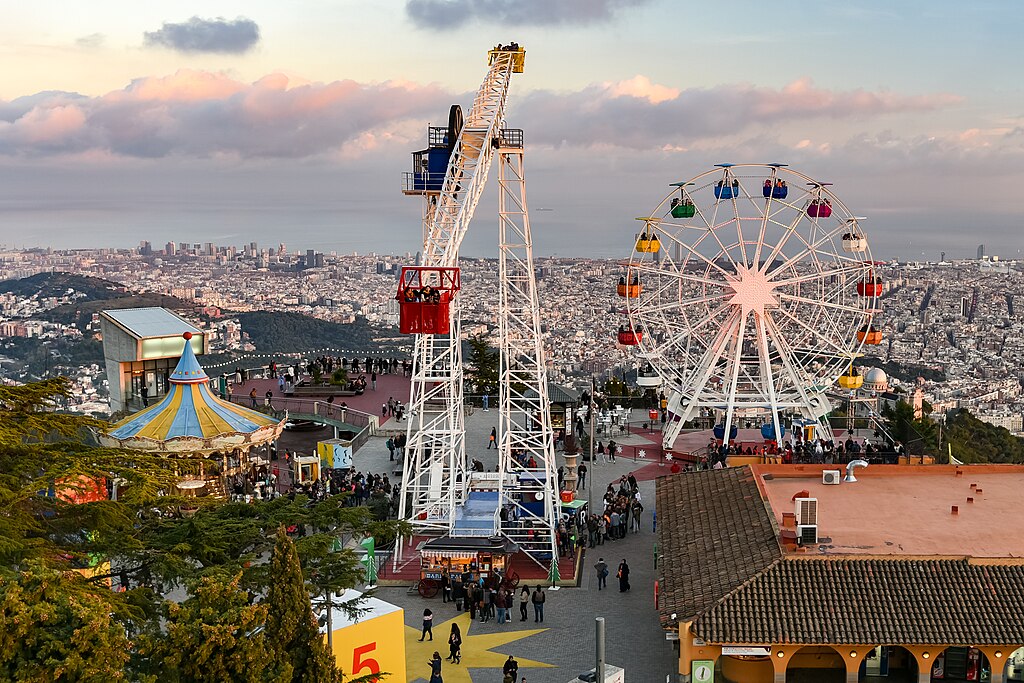 Parc d'attraction de Tibidabo - Photo de Jorge-Franganillo - Licence ccby 2.0