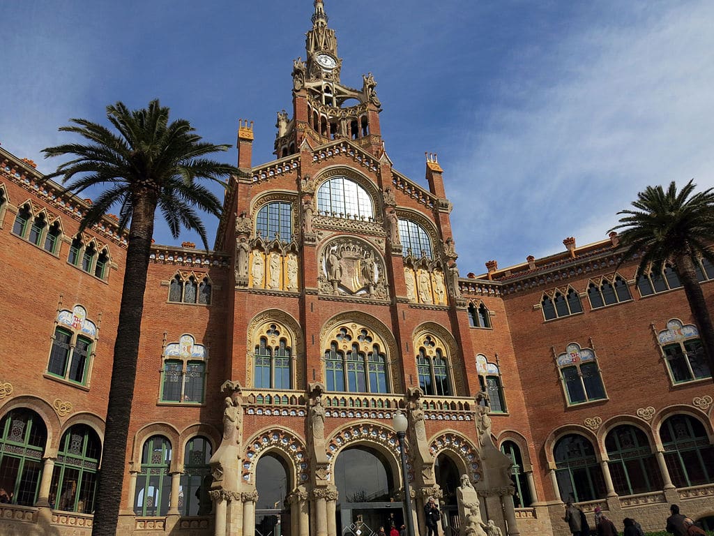 Hôpital Art nouveau de Sant Pau à Barcelone - Photo d'Enfo.