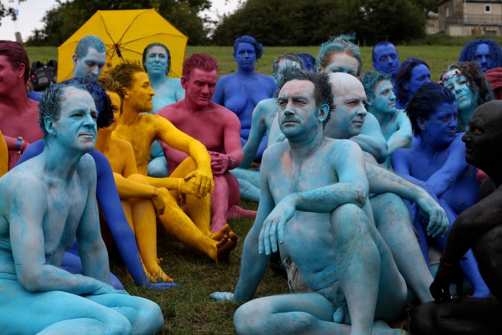 Quand venir à Berlin en Allemagne ? Climat et météo à 7 jours. Photo d'une session de Spencer Tunick par Iamtheo