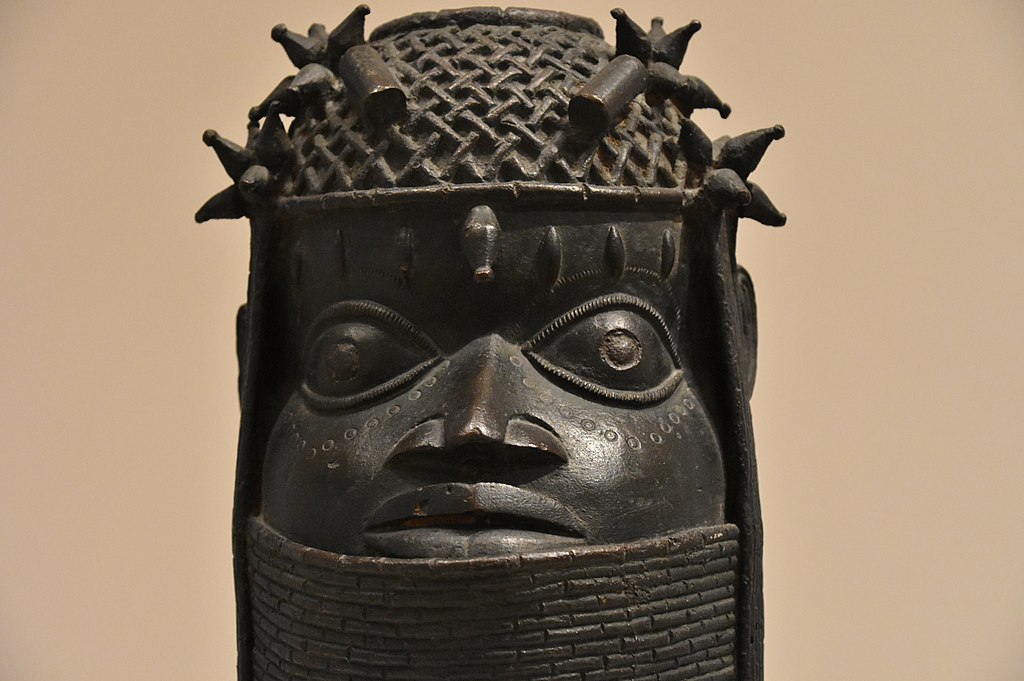 Artefact du Benin (vers 1700) au Museum Berggruen dans le quartier de Charlottenburg à Berlin - Photo de Richard Mortel