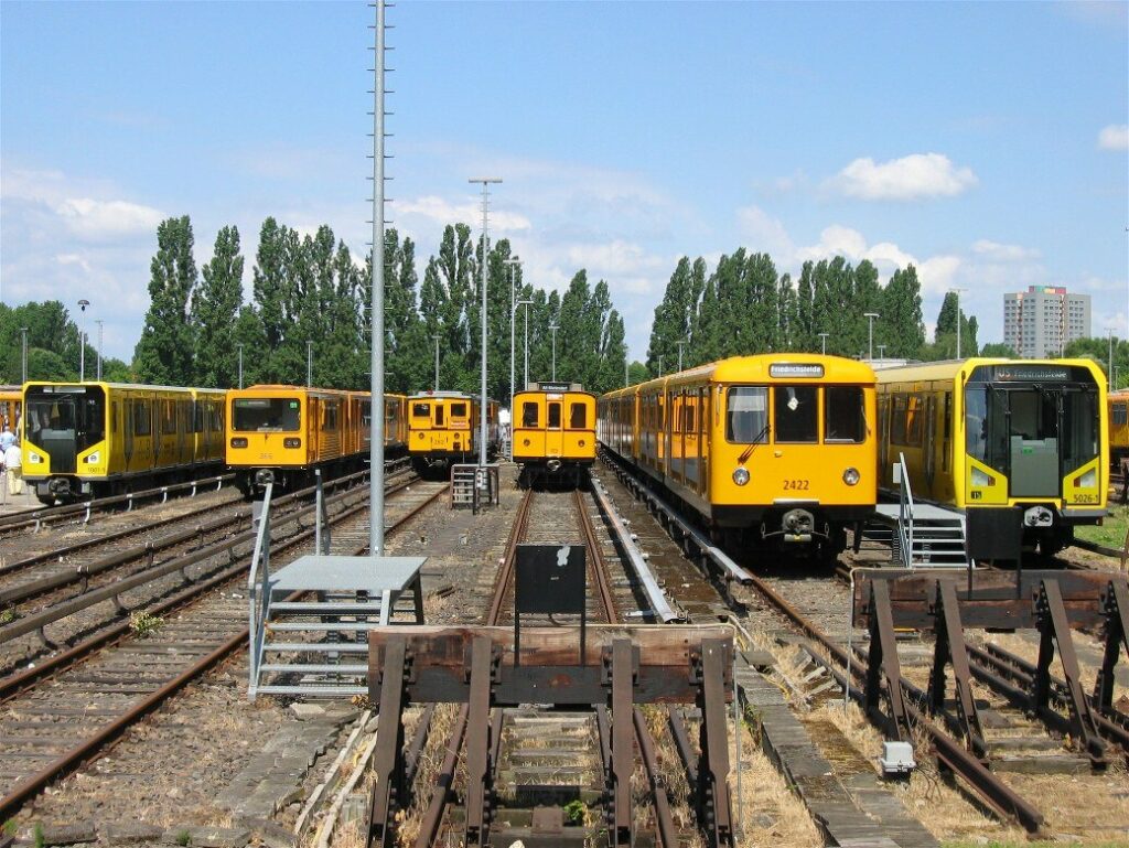 Trains U-Bahn à Berlin - Photo d'Aazarus - Licence CCBYSA 2.0 DE