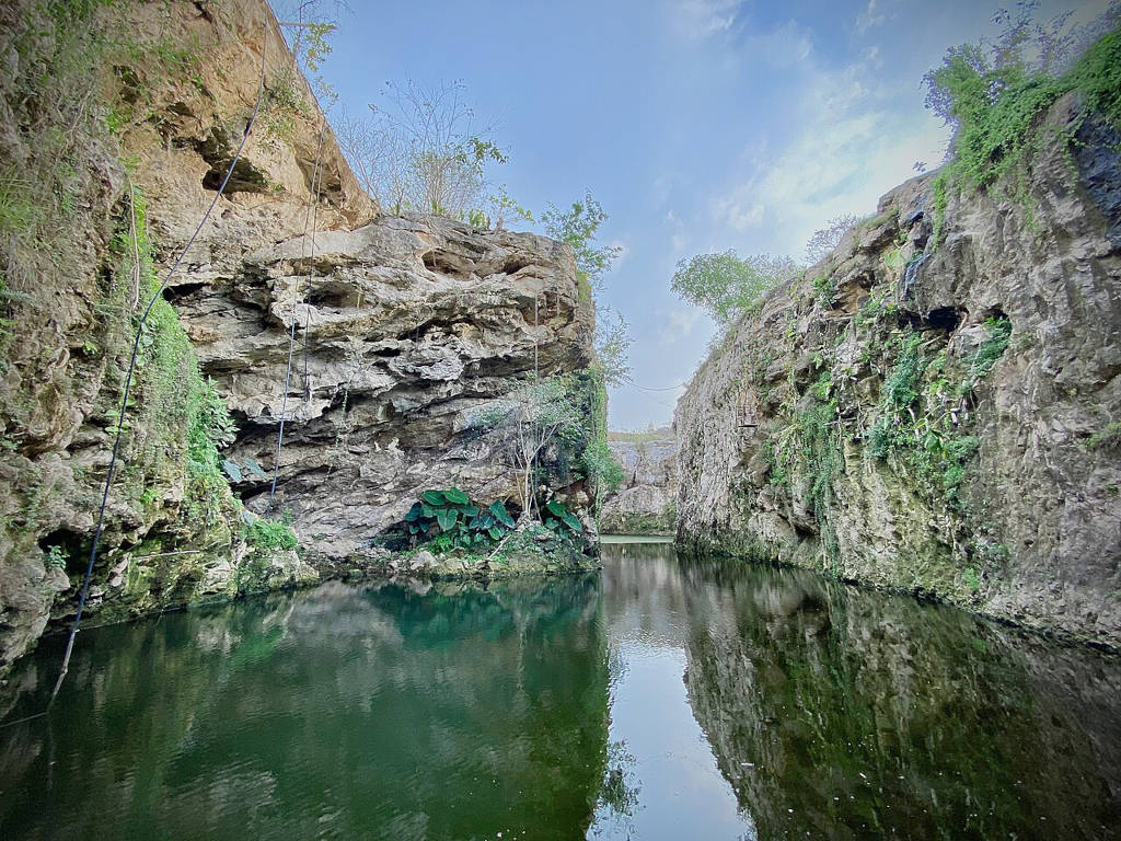 Cenote Santa Barbara au Yucatan (Mexique) - Photo de Homun Sharon Hahn Darlin - Licence ccby 2.0