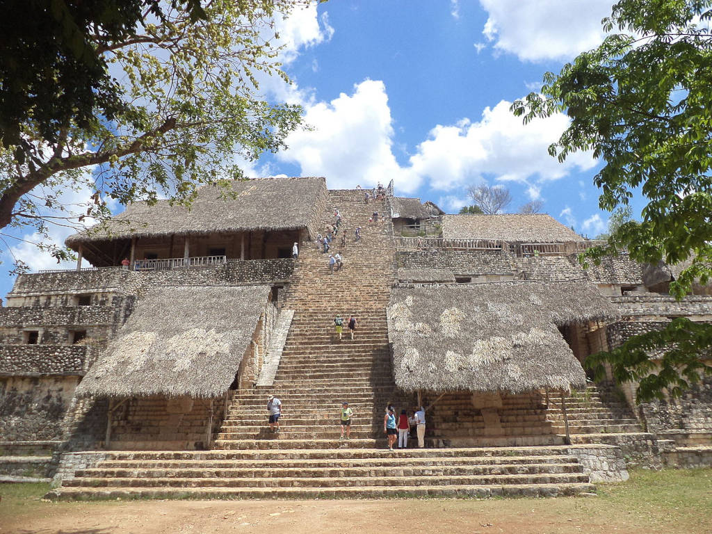 Temple d'Ek Balam au Yucatan - Photo de Dge - Licence ccbysa 4.0