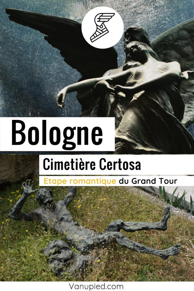 Etape du Grand Tour, le cimetière de Certosa à Bologne.