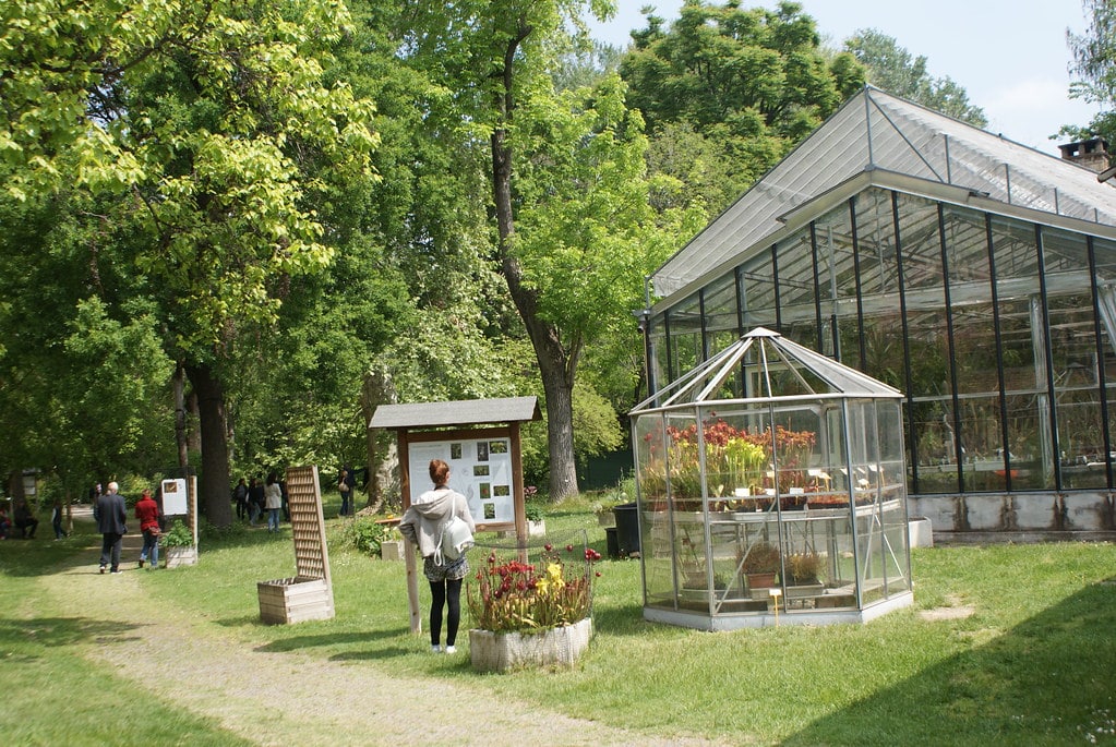 Jardin botanique de Bologne : Un bon moment en bonne compagnie