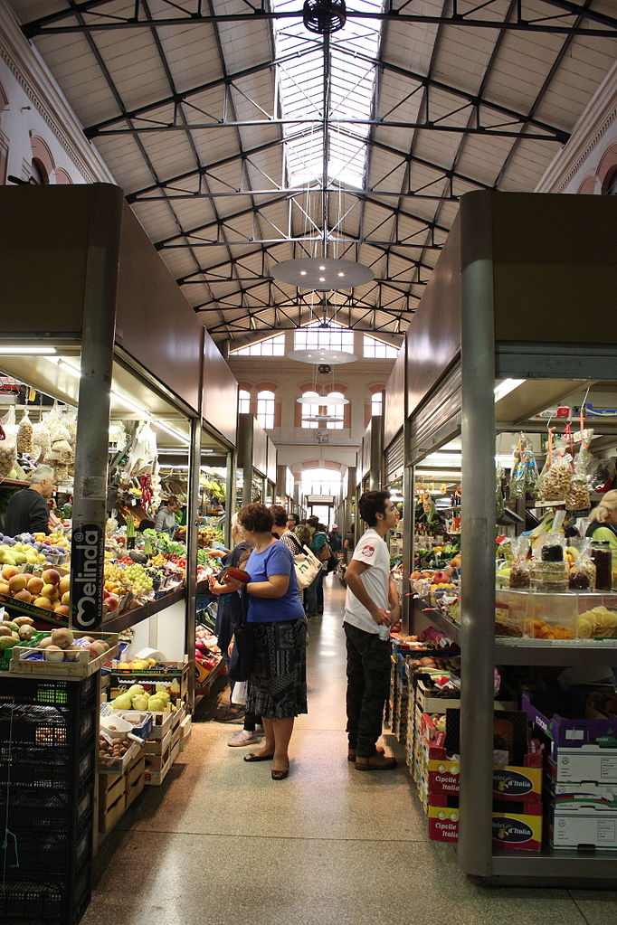 Marché couvert Mercato dell Erbe - Photo d'Acopobastia - Licence ccbysa 4.0