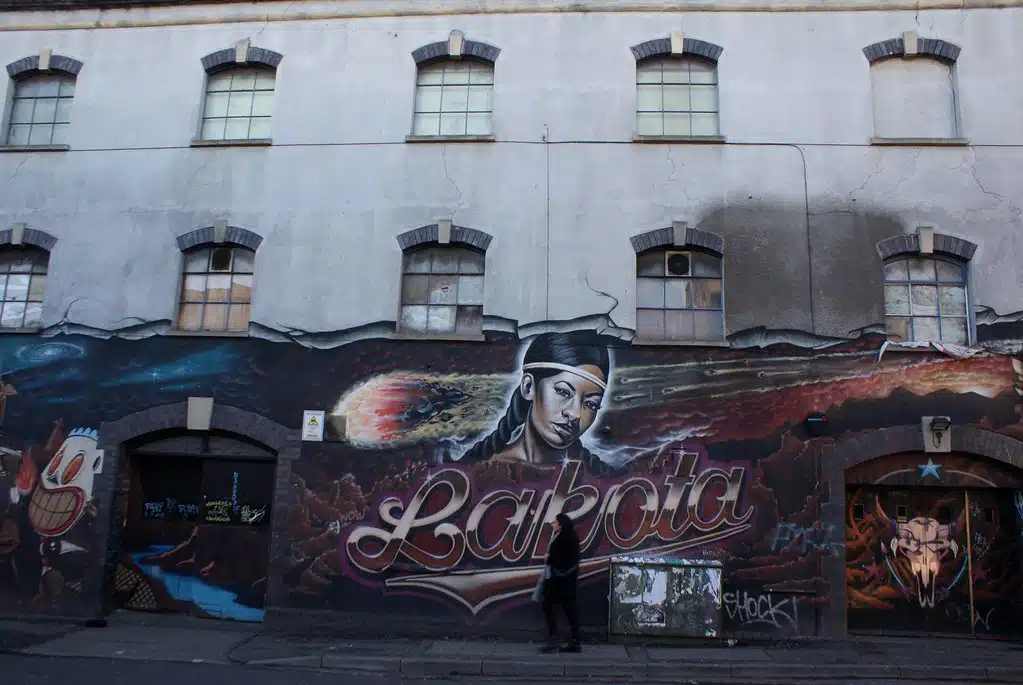 Club Lakota dans le quartier de Stokes Croft. Si vous n’aimez pas quand c’est trop propre.