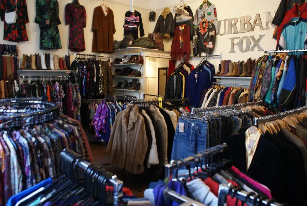 Urban Fox, friperie vintage (est ce que cela veut dire quelques chose?) du centre.