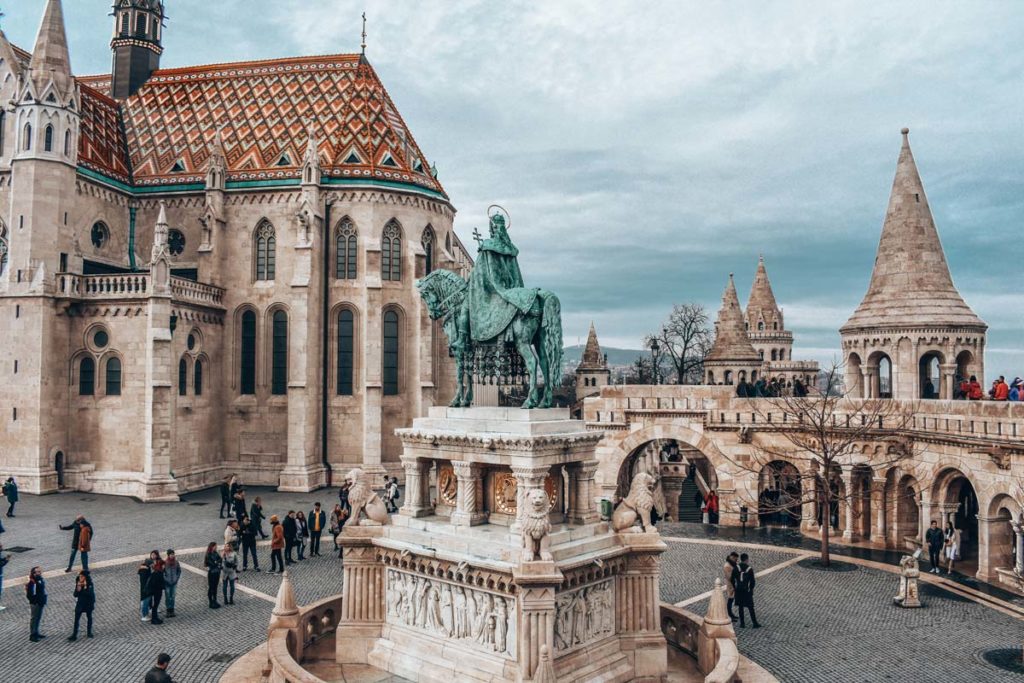 Bastion des pêcheurs et église Mattyas à Budapest - Photo d'Emma Fabbri