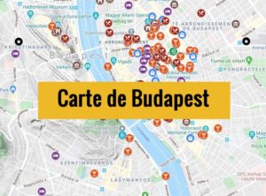 Carte de Budapest (Hongrie) : Plan détaillé gratuit et en français à télécharger