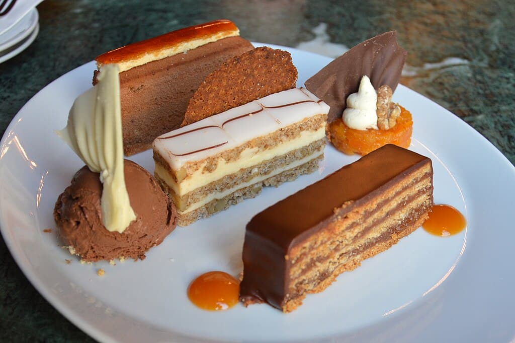 Gateaux du café Gerbaud à Budapest – photo de Illustratedjc