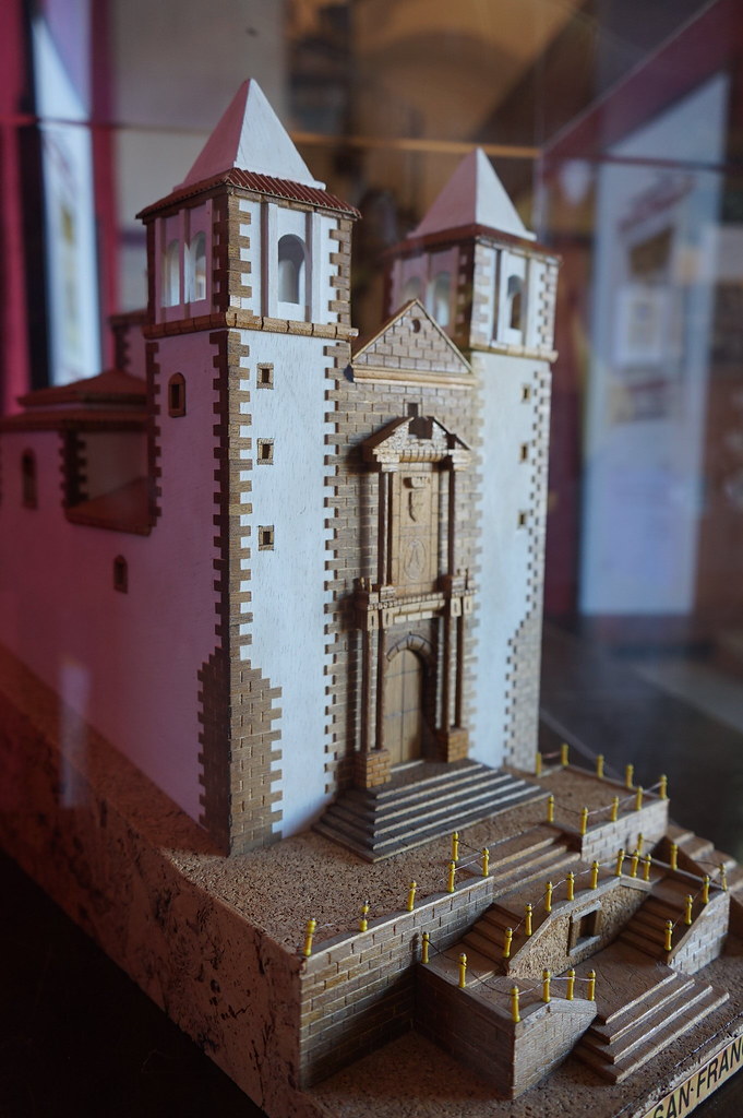 Maquette de l'église San Francisco Javier de Caceres.