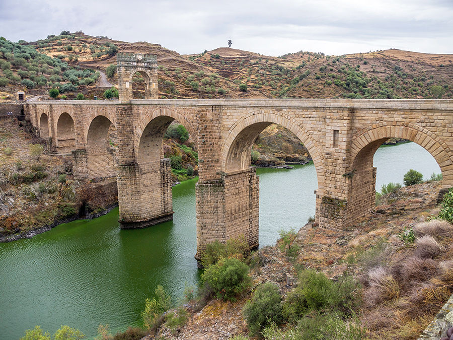 Pont romain de l'Alcantara -Photo de DavidDaguerro -Licence ccbysa 4.0