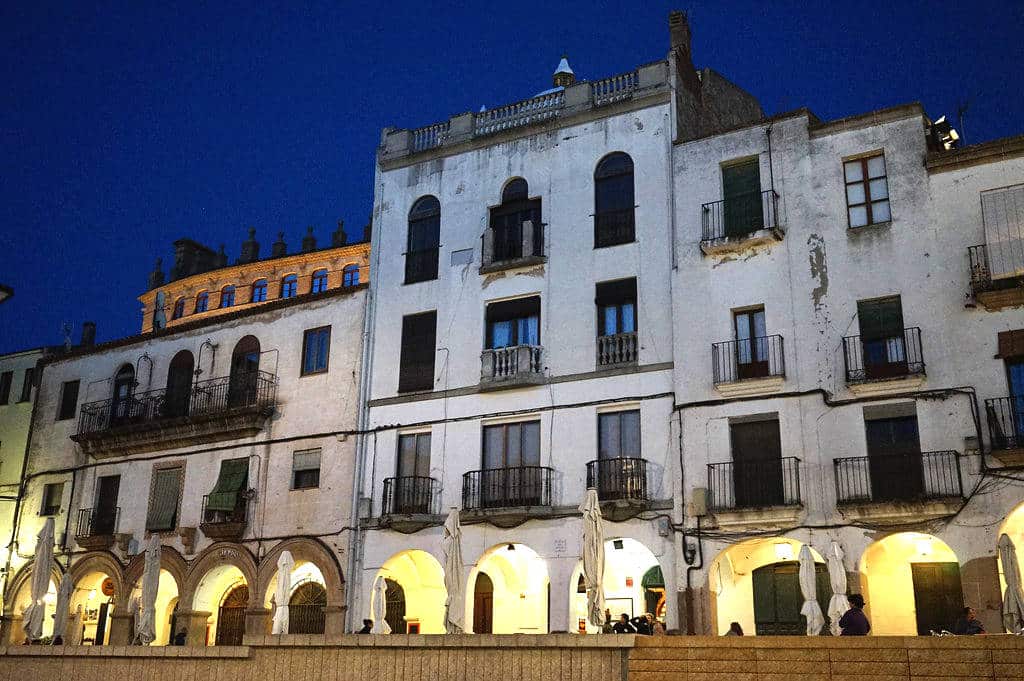 Sur la Plaza Mayor.