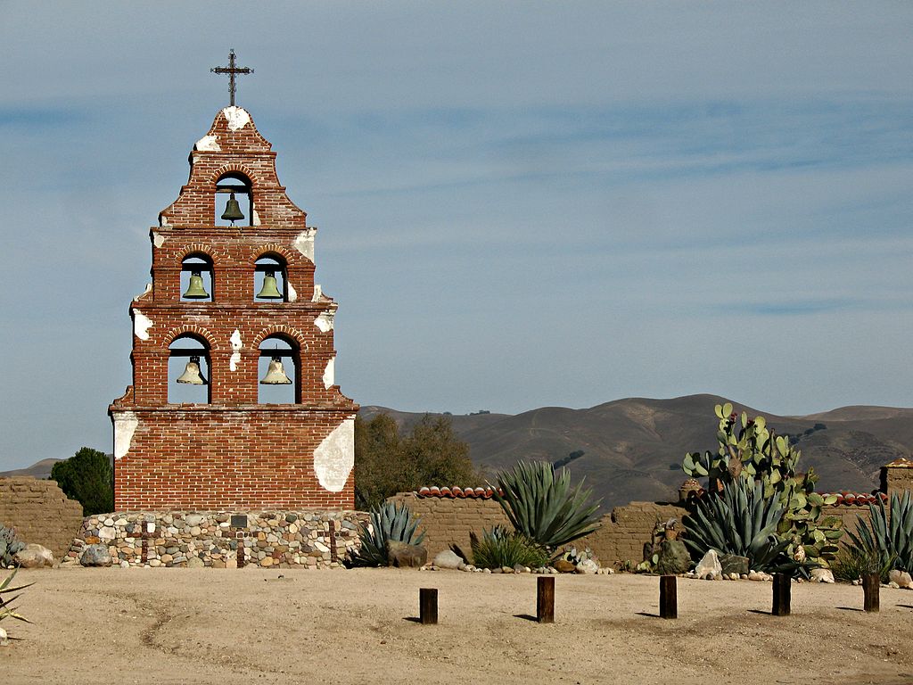 Campanille de la Mission San Miguel à Paso Robles - Photo de JPRoy2101 - Licence CC BY SA 3.0