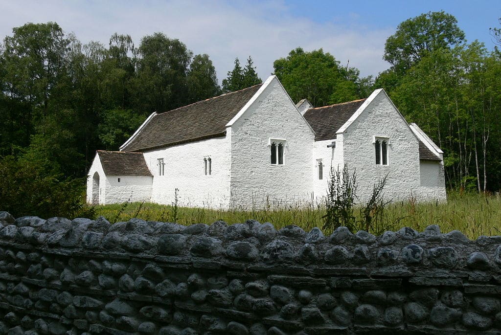 Eglise au musée ethnographique à Cardiff. Photo de Wolfgang Sauber