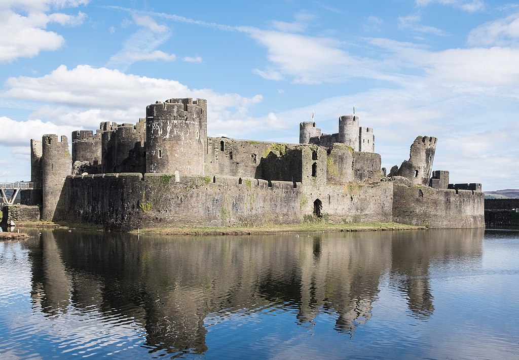 Chateau de Caerphilly près de Cardiff au Pays de Galles - Photo de DeFacto