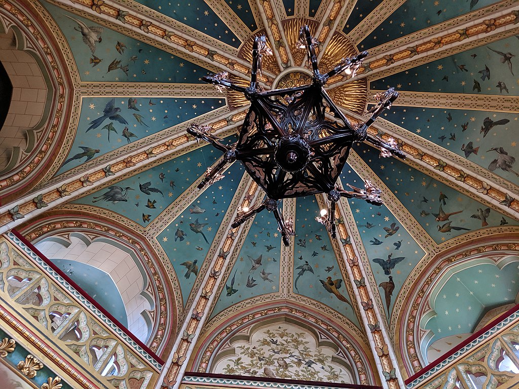 Intérieur du chateau Castell Coch à Cardiff - Photo de Jason.nlw