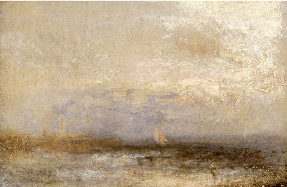 "Off Margate" (1840) de J.M.W. Turner au National Museum Cardiff.