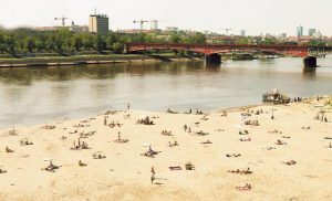 4 Plages de Varsovie : Buvette, barbecue et DJ sur les berges de la Vistule [Praga]